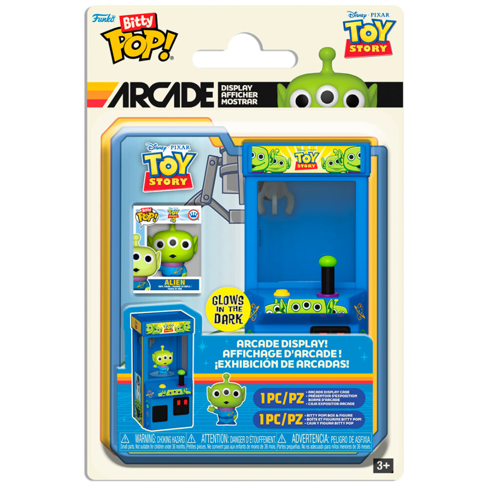 Bitty POP figure Arcade Claw Disney Pixar Toy Story Alien