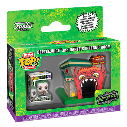 Funko Pop! Town Beetlejuice Dante's Inferno Room - Figura da Collezione Vinyl Nerdscape