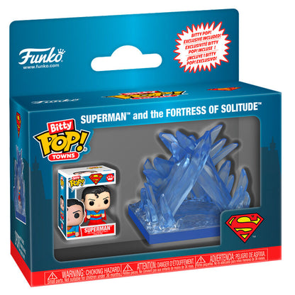 Funko Pop! Town DC Comics Superman - Figura da Collezione Vinyl Nerdscape
