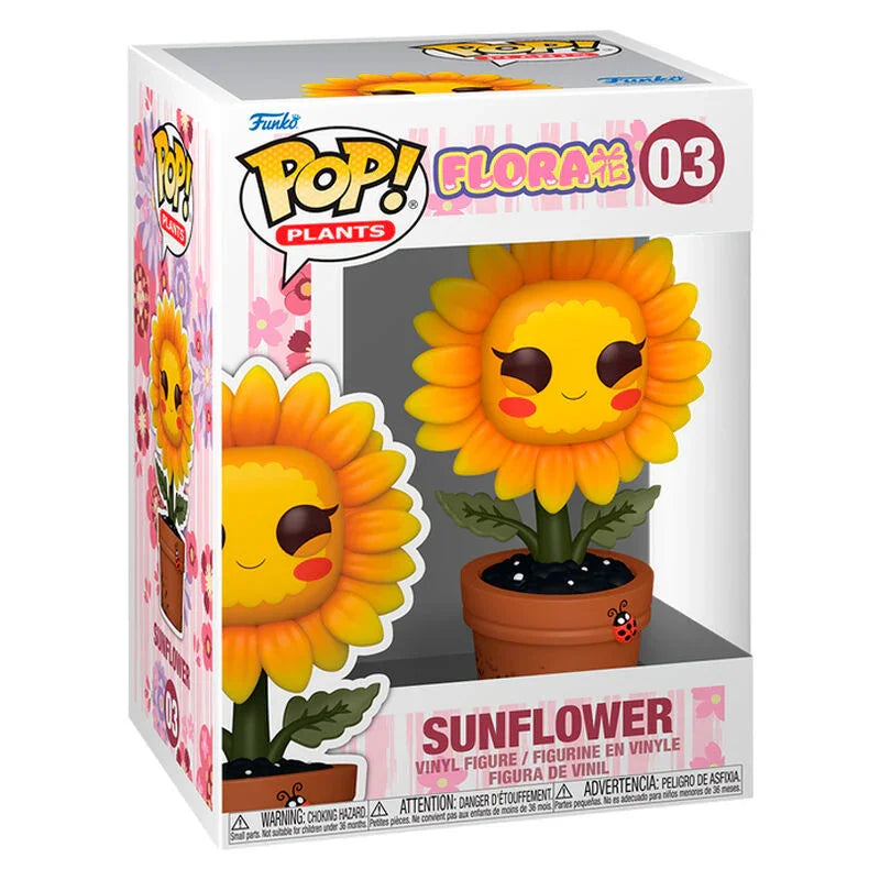 Funko Pop! Flora Sunflower - Figura da Collezione Vinyl Nerdscape