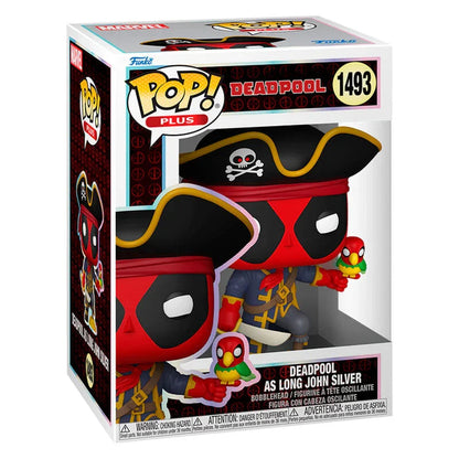 Funko Pop! Marvel Deadpool - Deadpool as Long John Silver - Figura da Collezione Vinyl Nerdscape