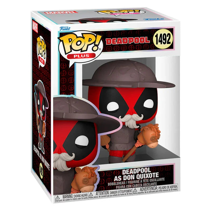 Funko Pop! Marvel Deadpool - Deadpool as Don Quixote - Figura da Collezione Vinyl Nerdscape