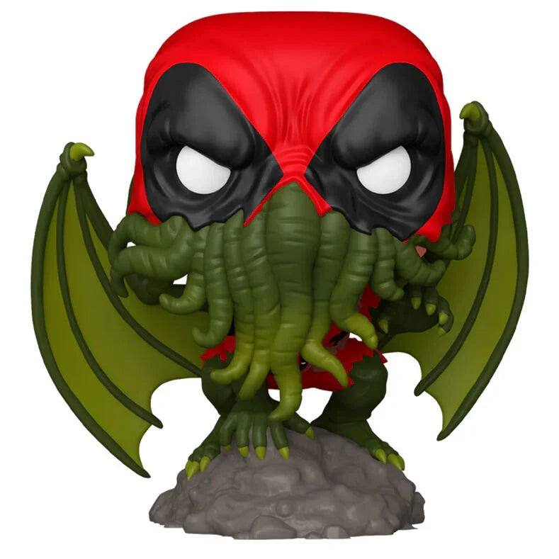 Funko Pop! Marvel Deadpool - Deadpool as Cthulhu - Figura da Collezione Vinyl Nerdscape