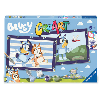 Bluey CreArt Painting kit Nerdscape