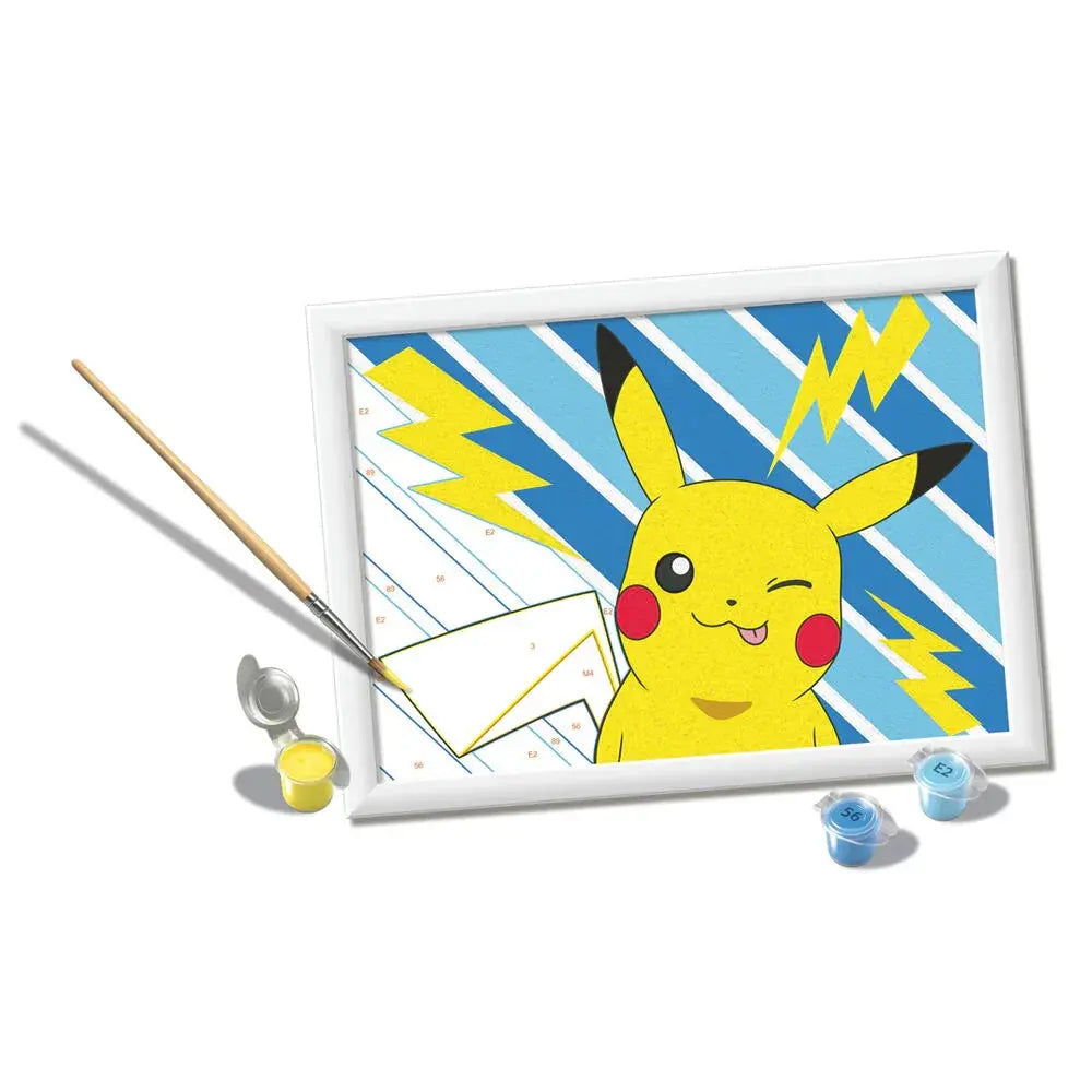 Pokemon Pikachu CreArt Painting kit Nerdscape