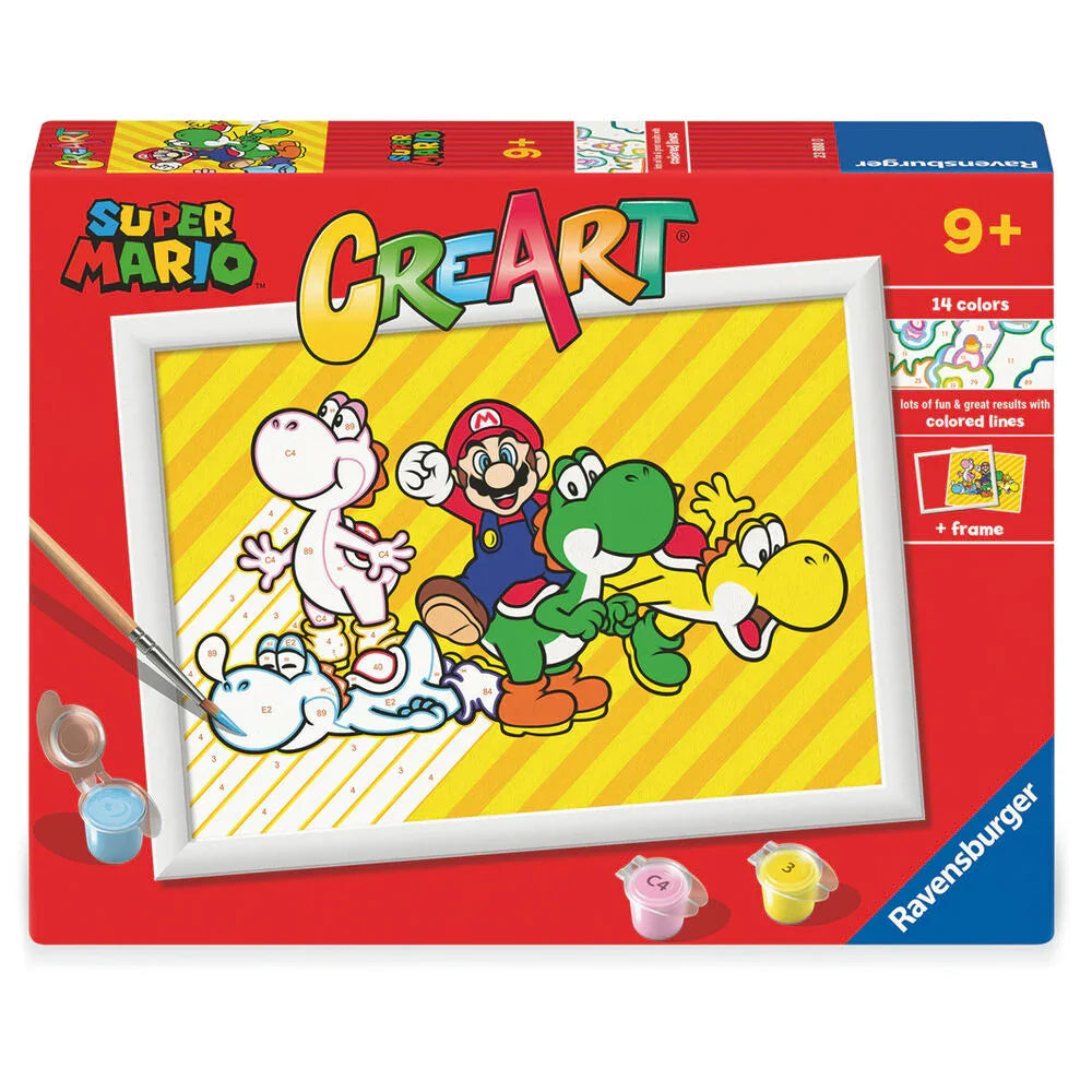 Super Mario Bros CreArt Painting kit Nerdscape