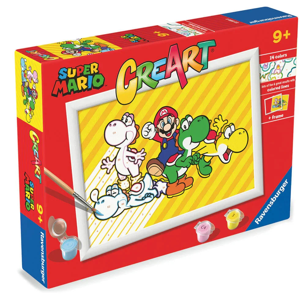 Super Mario Bros CreArt Painting kit Nerdscape