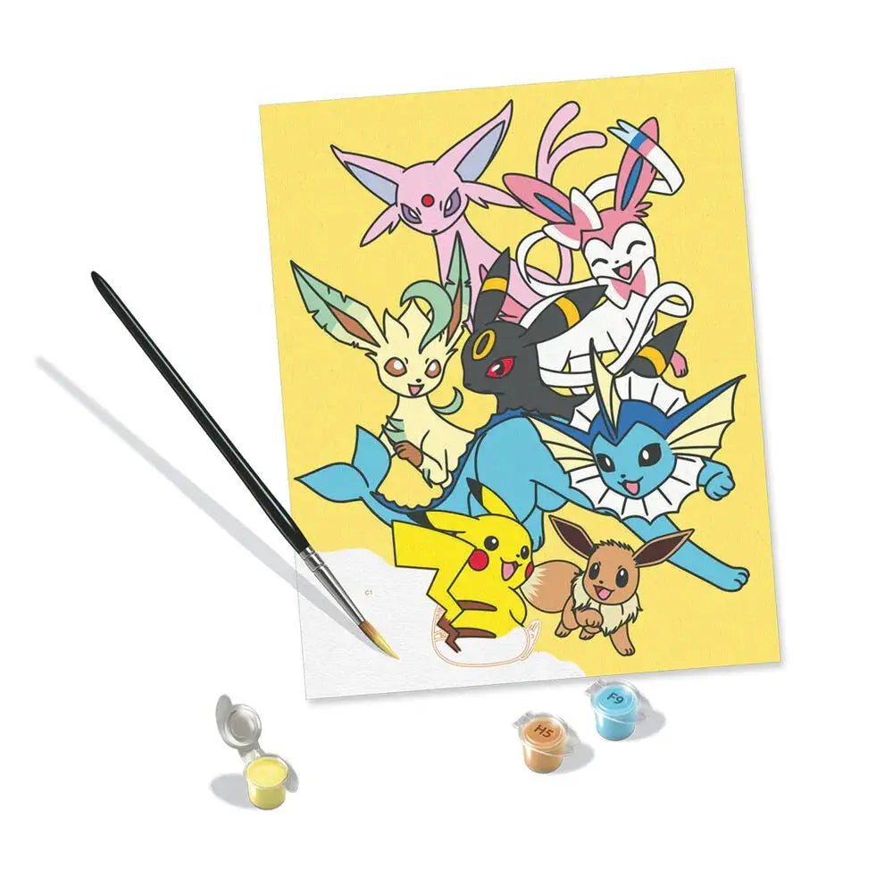 Pokemon Legendary adult CreArt Painting kit Nerdscape