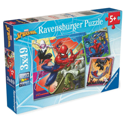 Marvel Spiderman puzzle 3x39pcs Nerdscape