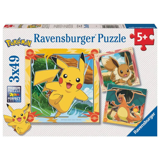 Pokemon puzzle 3x39pcs Nerdscape