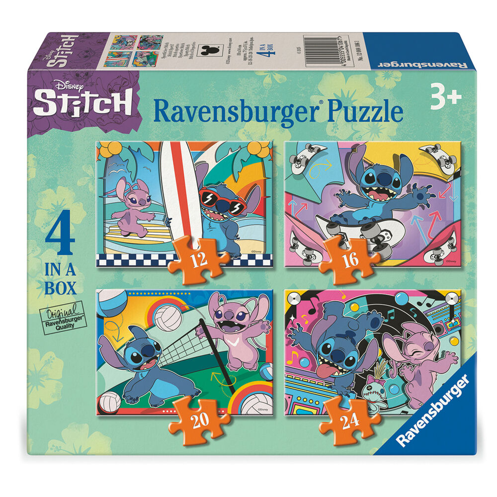 Disney Stitch puzzle 12-16-20-24pcs Nerdscape