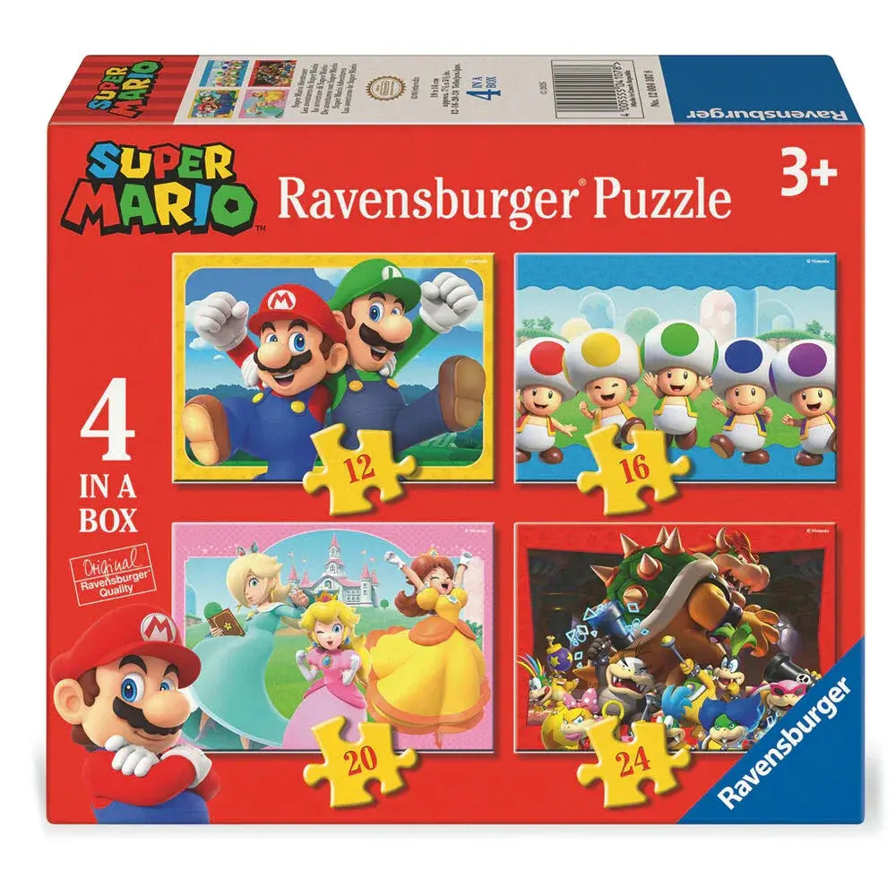 Super Mario Bros puzzle 12-16-20-24pcs Nerdscape