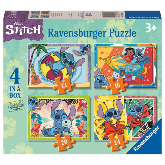 Disney Stitch puzzle 12-16-20-24pcs Nerdscape