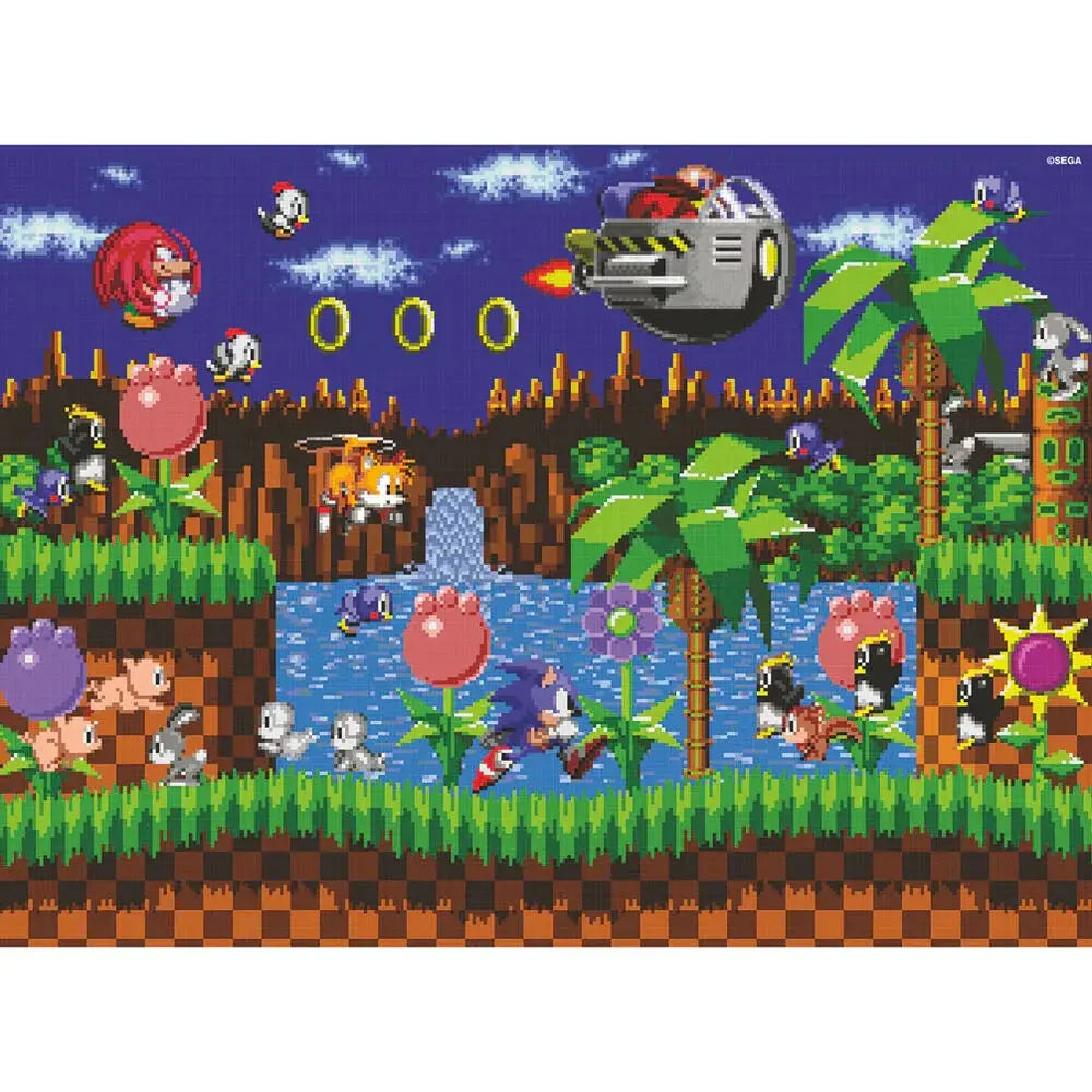 Sonic the Hedgehog puzzle 500pcs Nerdscape