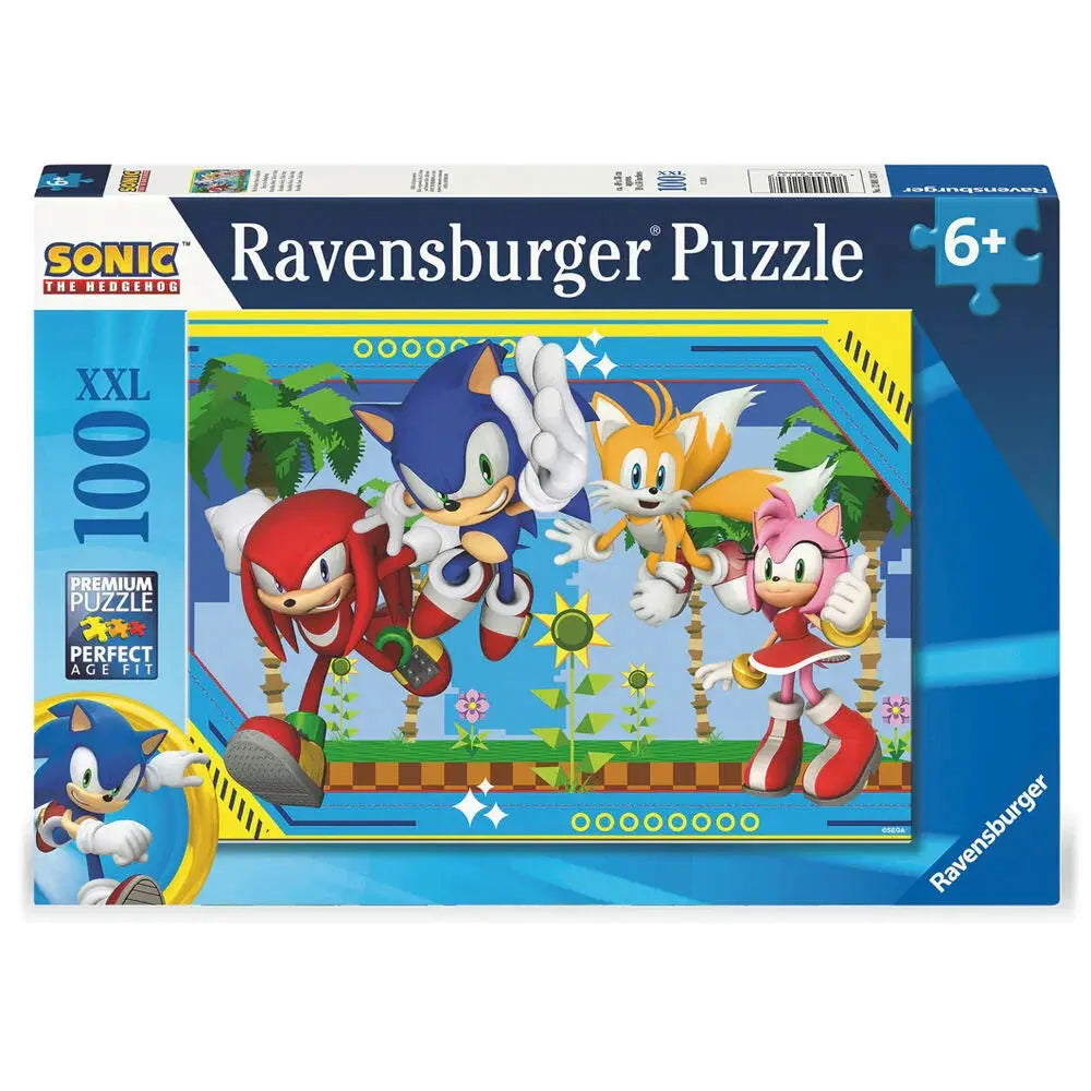 Sonic the Hedgehog XXL puzzle 100pcs Nerdscape