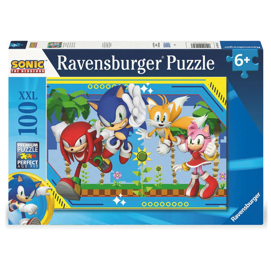 Sonic the Hedgehog XXL puzzle 100pcs