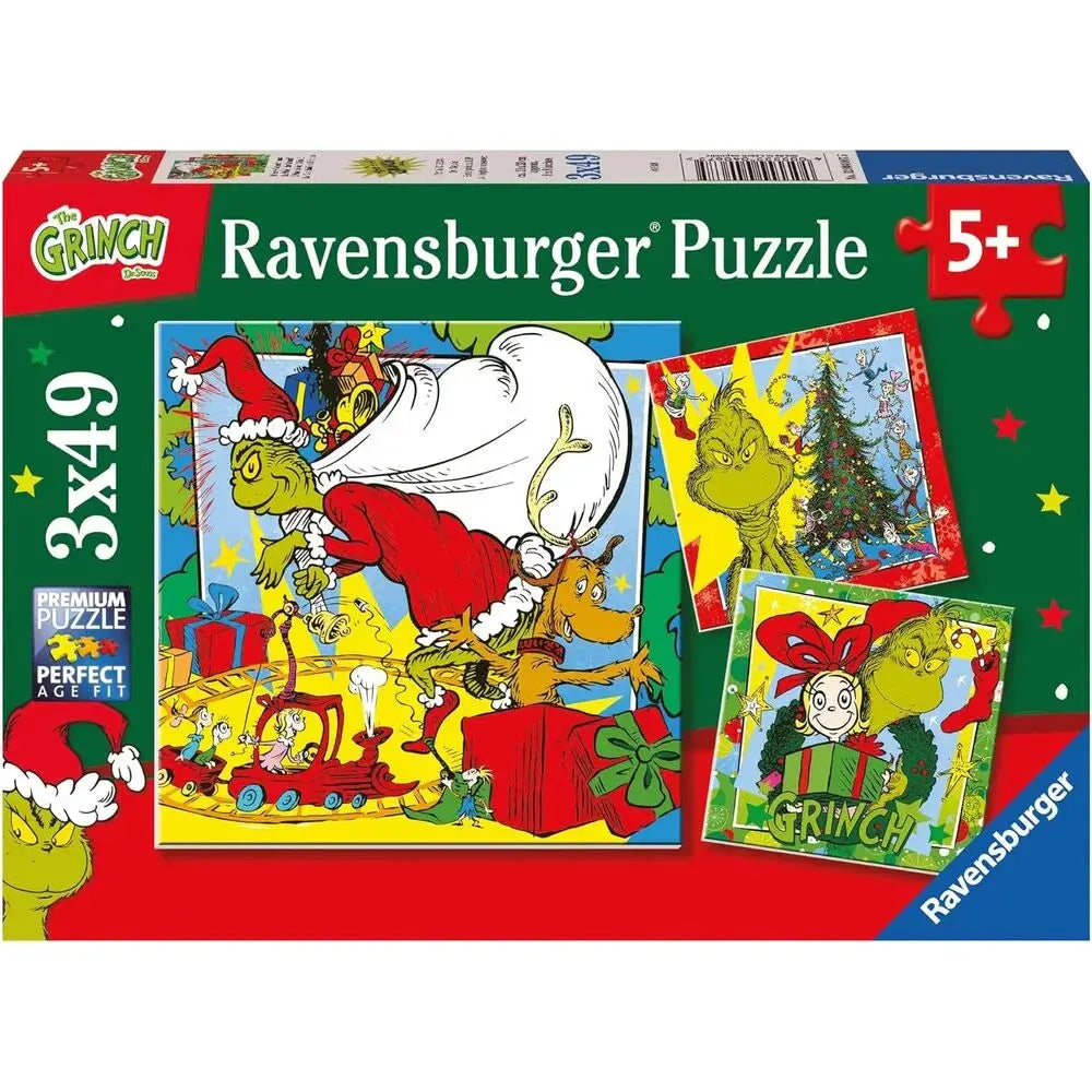Disney The Grinch puzzle 3x49pcs Nerdscape