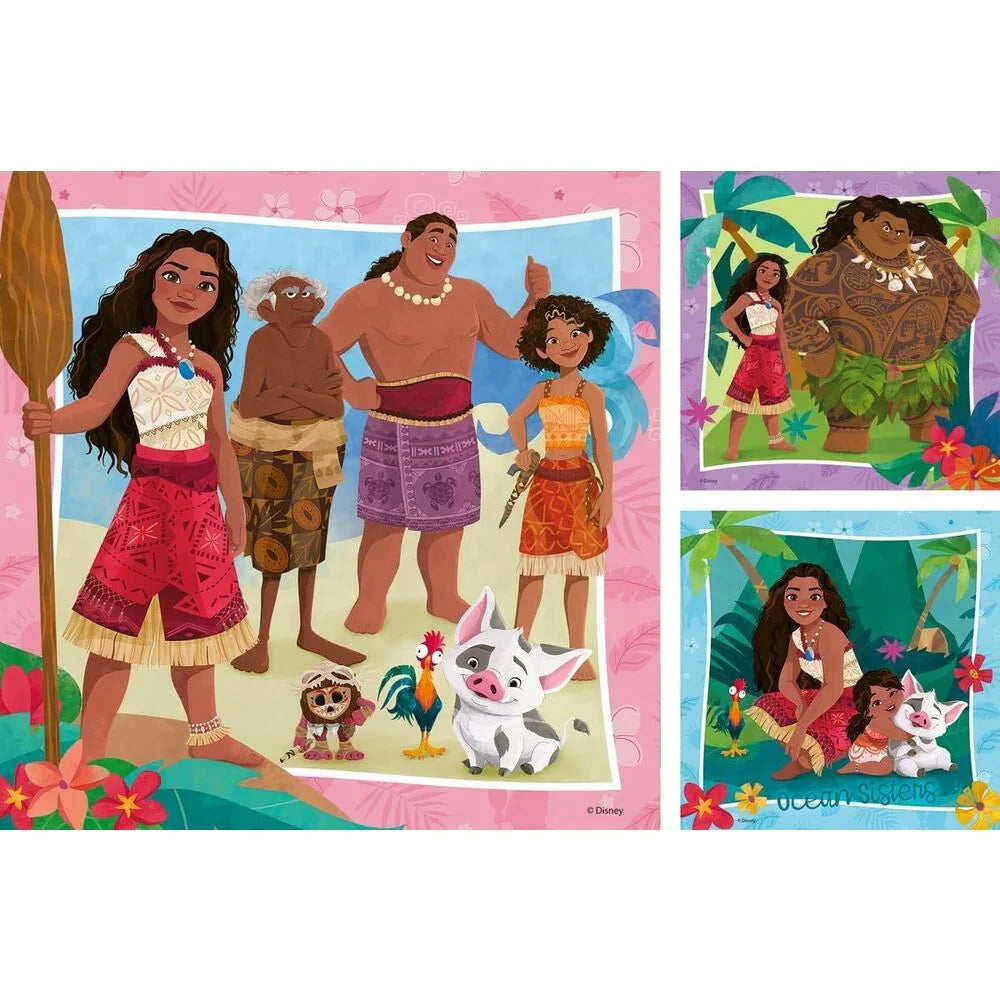 Disney Vaiana 2 puzzle 3x49pcs Nerdscape