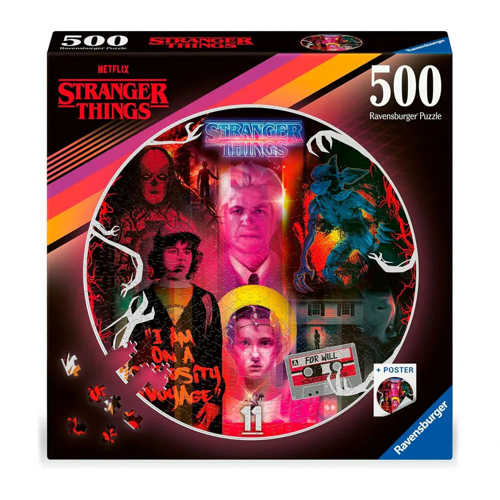 Stranger Things puzzle 500pzs Nerdscape