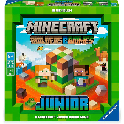 Minecraft Junior Builders & Biomes board game Nerdscape