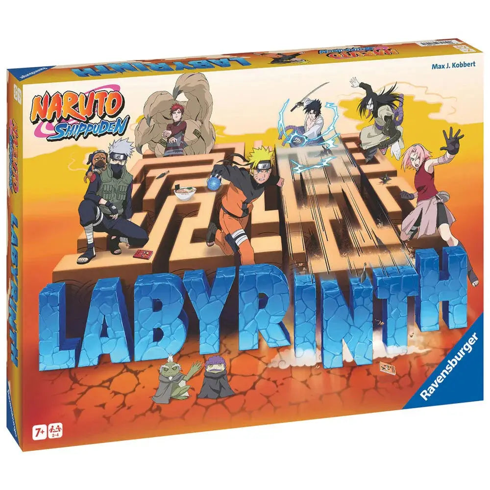 Naruto Shippuden Labyrinth board game Nerdscape