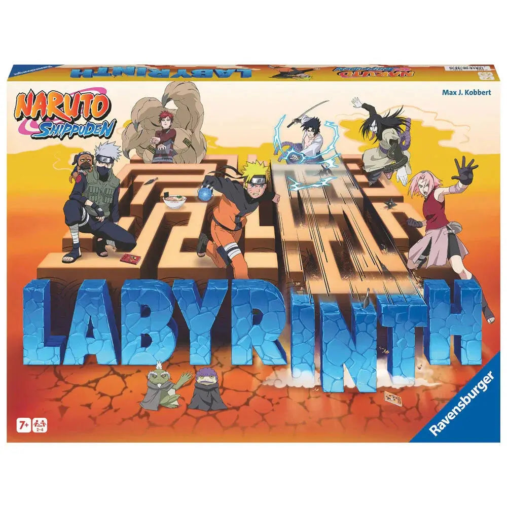 Naruto Shippuden Labyrinth board game Nerdscape
