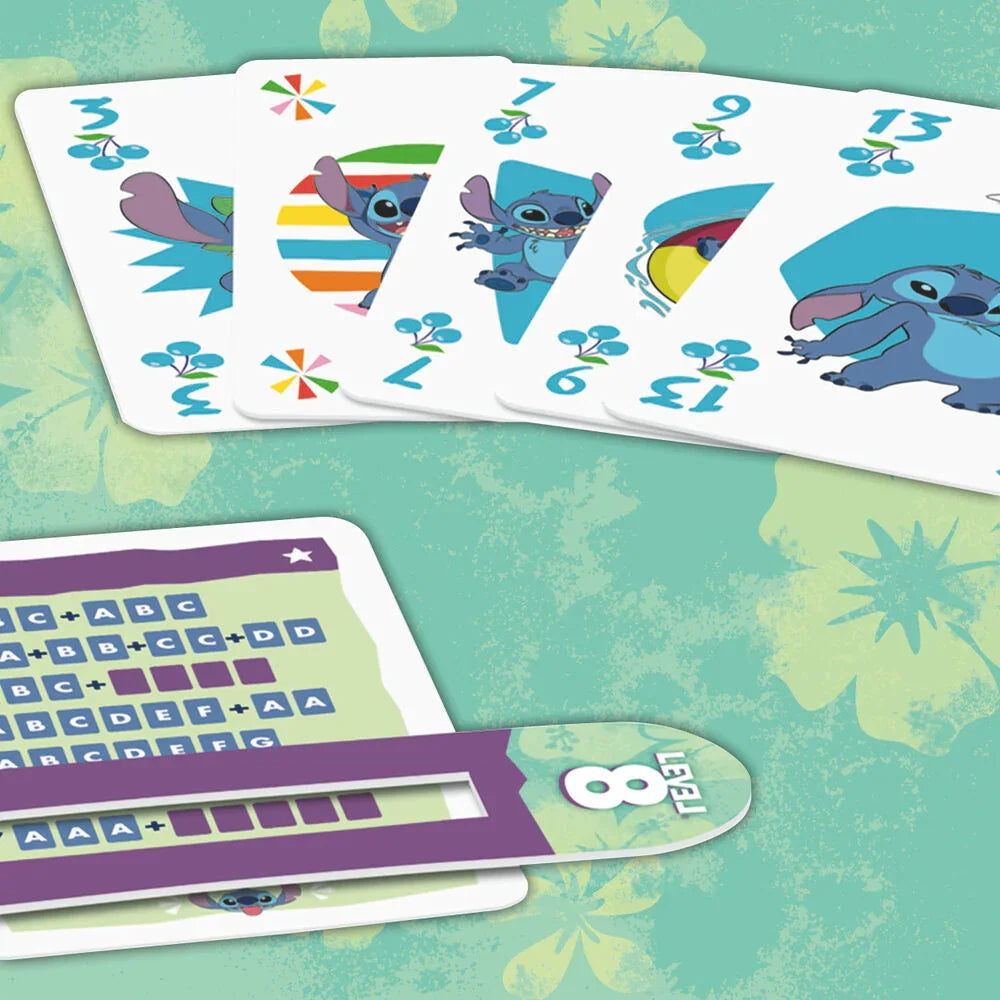 Disney Stitch Level 8 card game Nerdscape