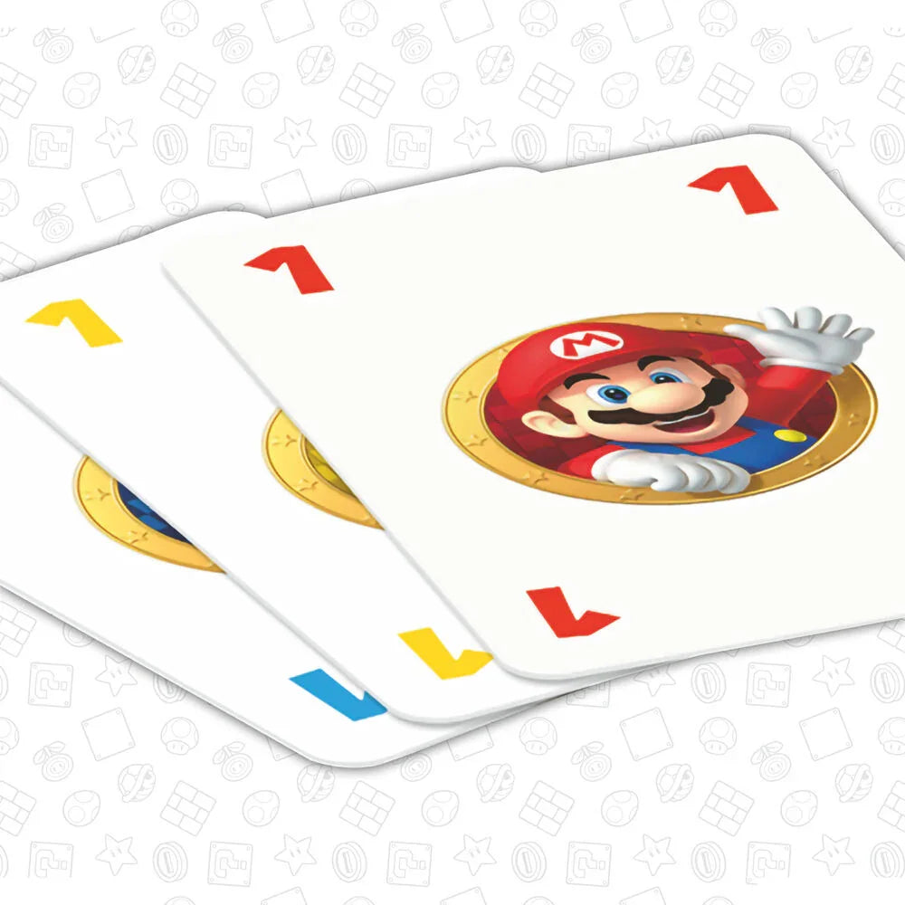 Super Mario Bros Level 8 card game Nerdscape