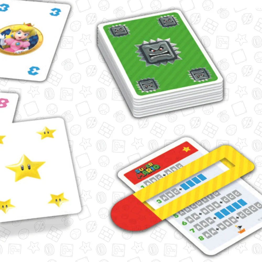 Super Mario Bros Level 8 card game Nerdscape
