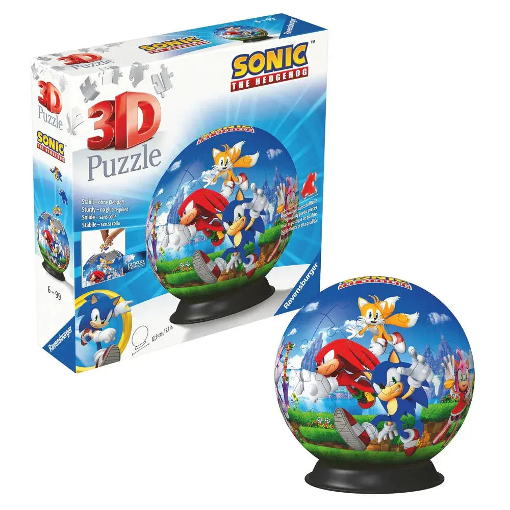Sonic the Hedgehog 3D puzzle 72pcs Nerdscape
