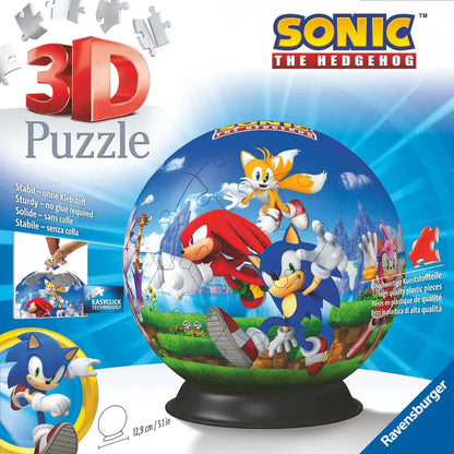 Sonic the Hedgehog 3D puzzle 72pcs Nerdscape