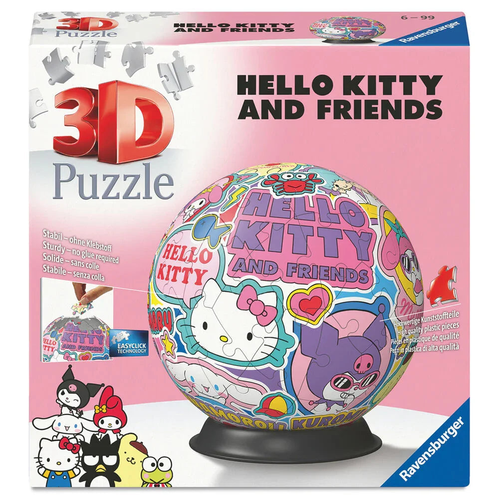 Hello Kitty 3D puzzle 72pcs Nerdscape