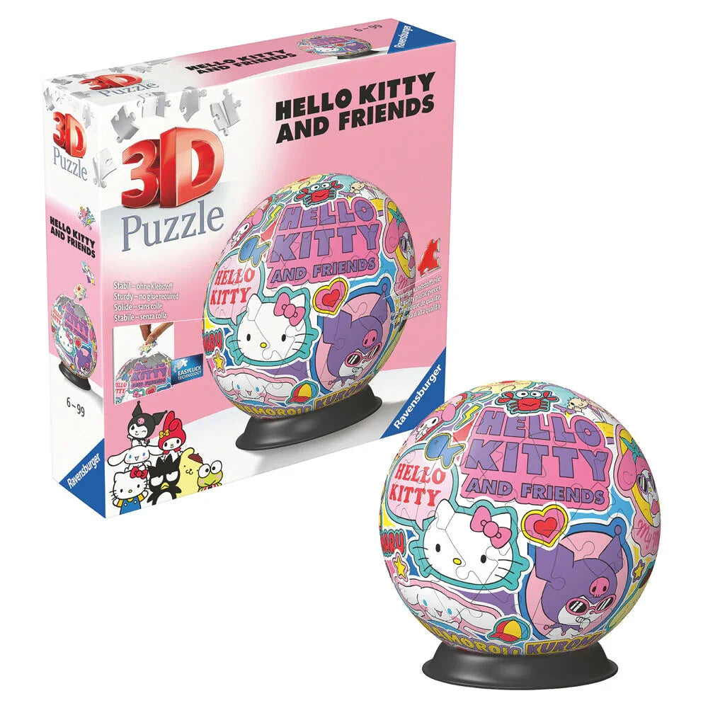 Hello Kitty 3D puzzle 72pcs Nerdscape