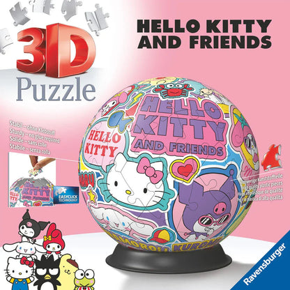 Hello Kitty 3D puzzle 72pcs Nerdscape