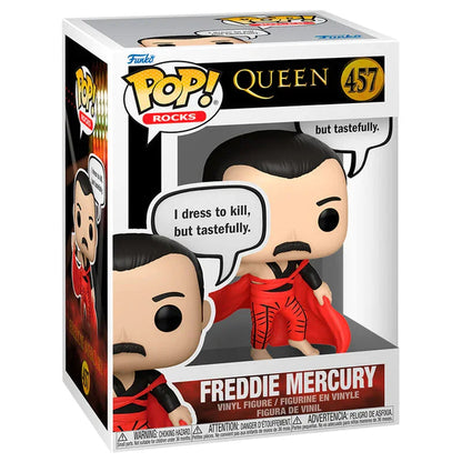Funko Pop! Queen Freddie Mercury - Figura da Collezione Vinyl Nerdscape