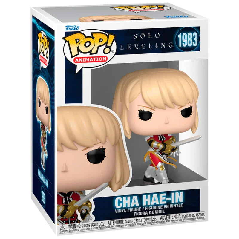 Funko Pop! Solo Leveling Cha Hae-In - Figura da Collezione Vinyl Nerdscape