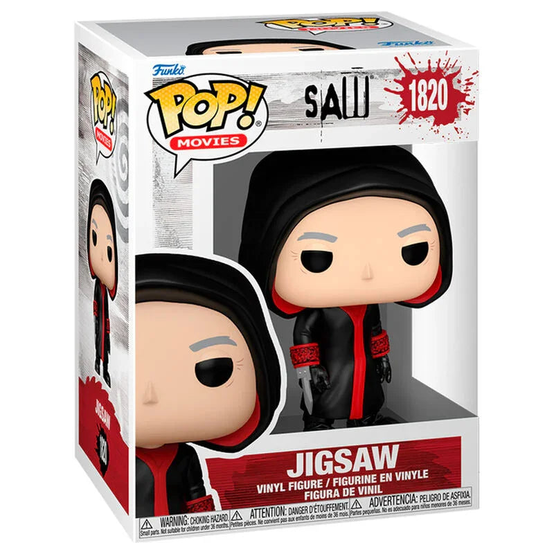Funko Pop! Saw Jigsaw - Figura da Collezione Vinyl Nerdscape