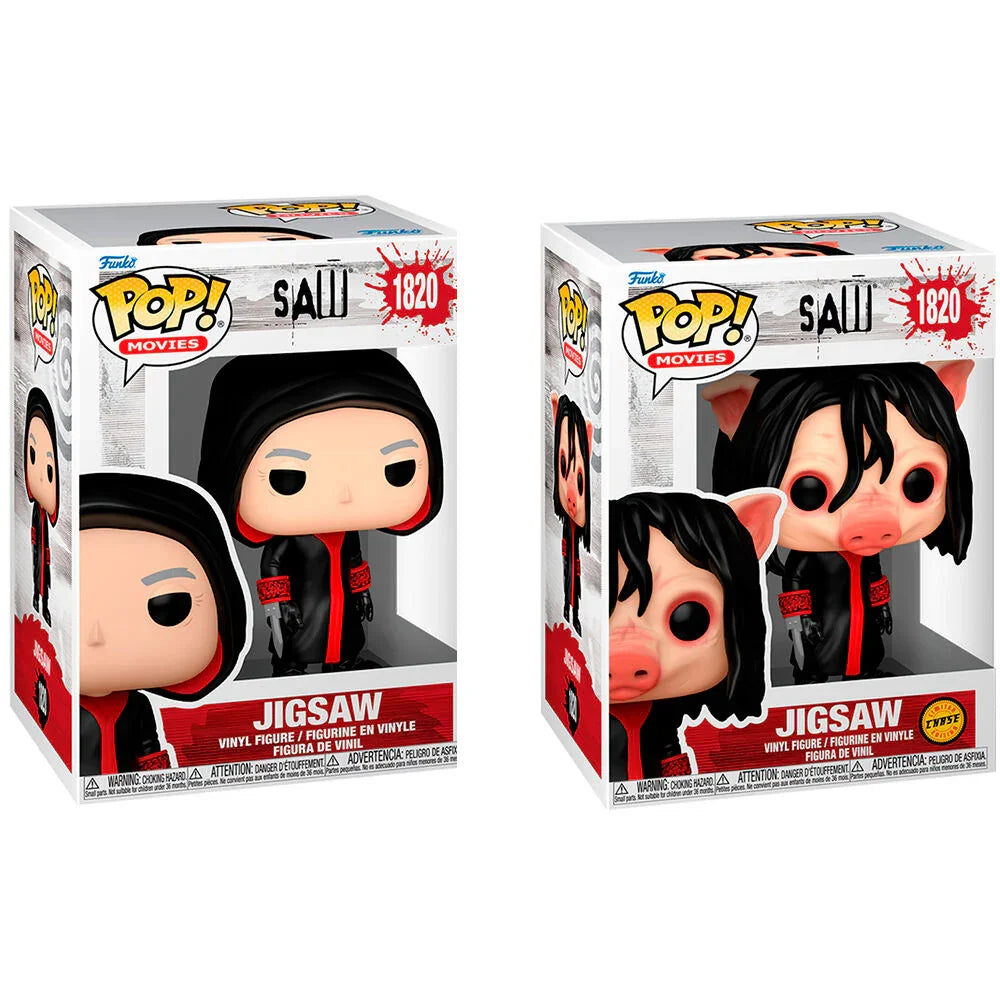 POP figure Saw Jigsaw 5 + 1 Chase Nerdscape