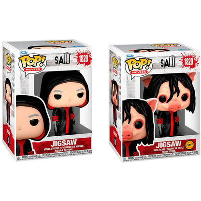 POP figure Saw Jigsaw 5 + 1 Chase Nerdscape