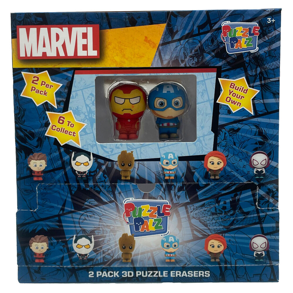 Marvel assorted Puzzle Palz Capsule Nerdscape