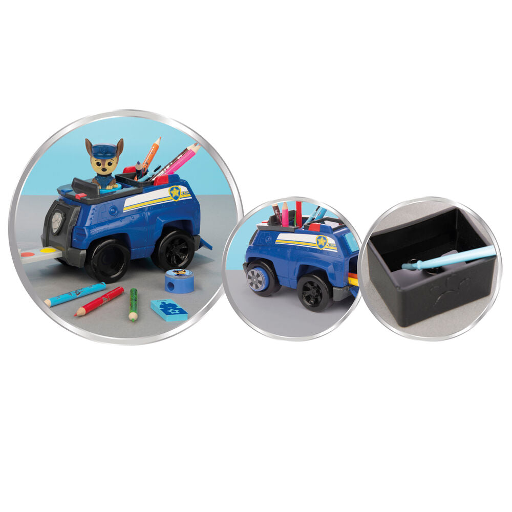 Paw Patrol Colouring Chase Car Nerdscape