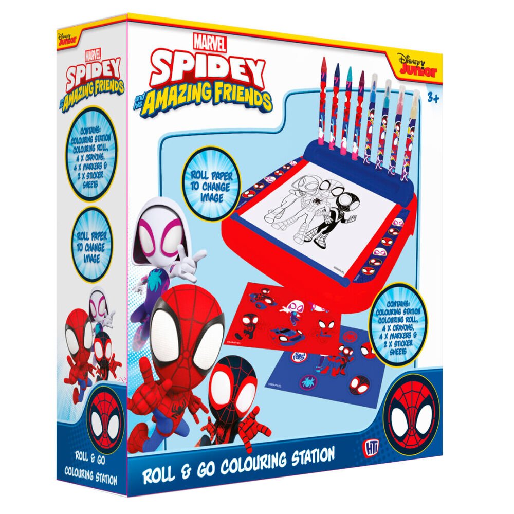 Marvel Spidey roll & go colouring station - Nerdscape