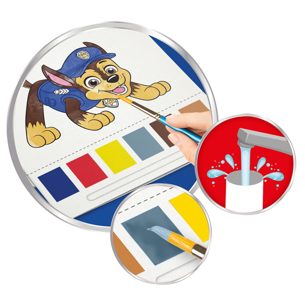 Paw Patrol watercolour sketchpad Nerdscape