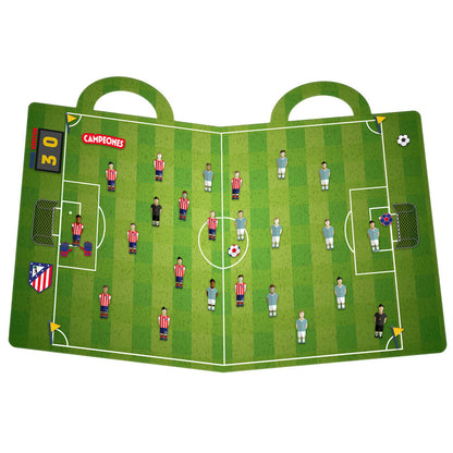 Atletico de Madrid reusable stadium 3D stickers book Nerdscape