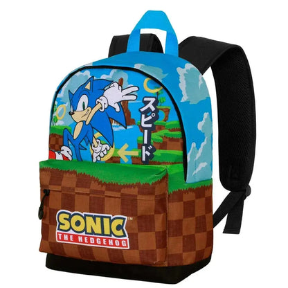Sonic the Hedgehog Greenhill backpack 35cm Nerdscape