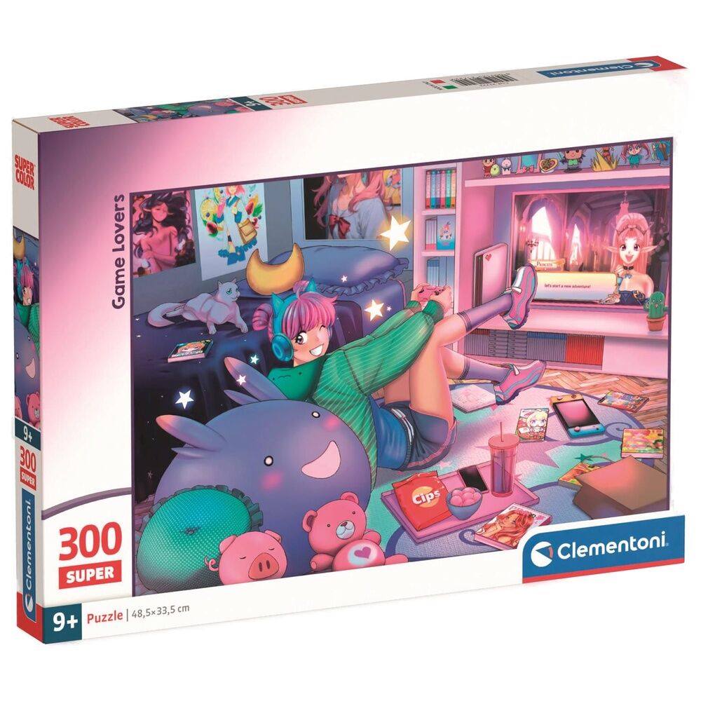 Game Lovers super puzzle 300pcs Nerdscape
