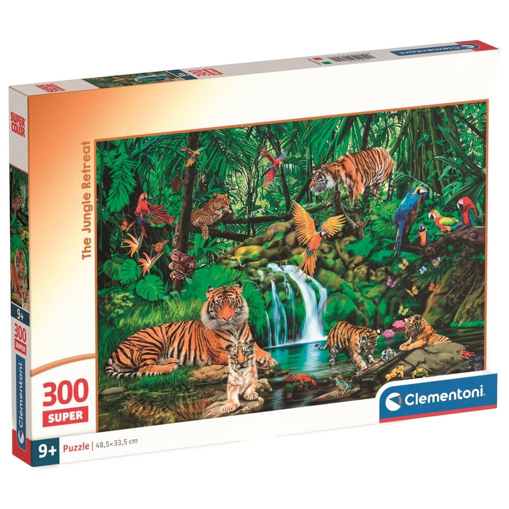 The Jungle Retreat super puzzle 300pcs Nerdscape