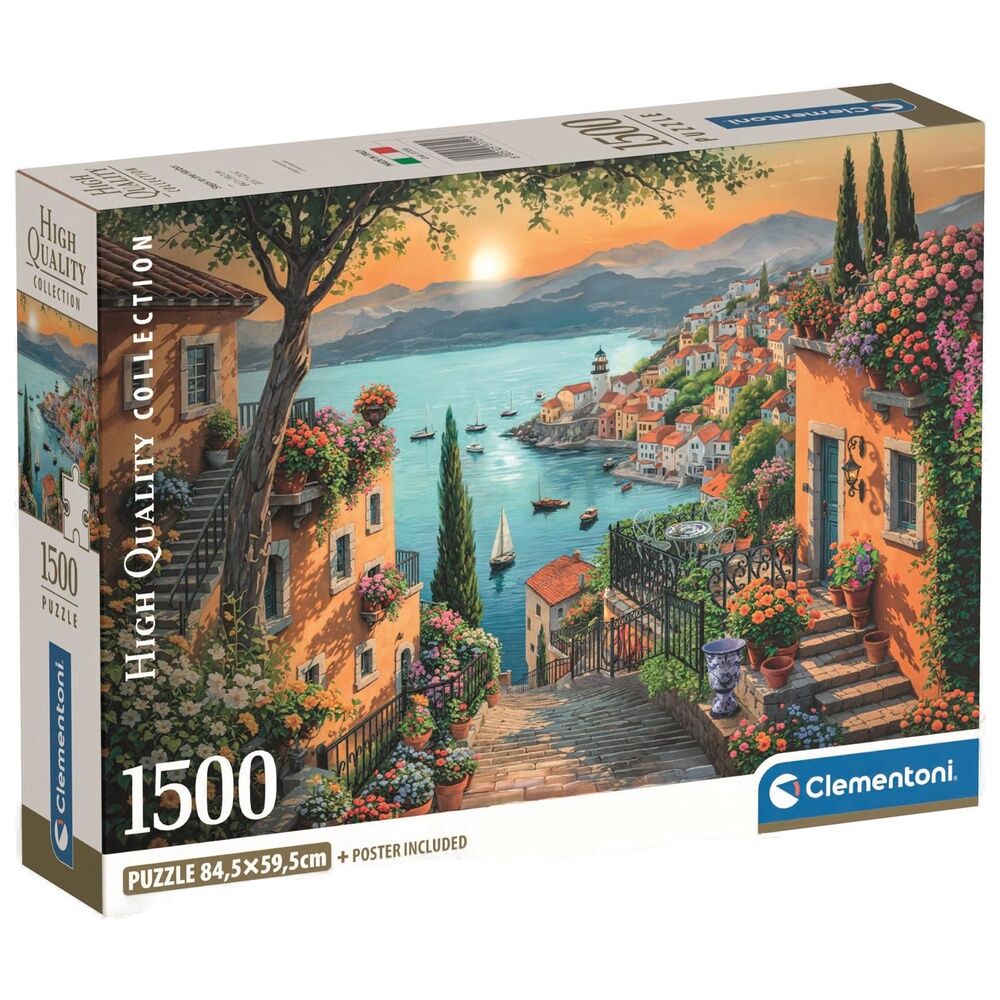 High Quality Steps to the Harbor puzzle 1500pcs Nerdscape