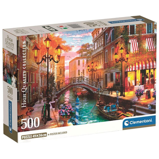 High Quality Sunset Over Venice puzzle 500pcs Nerdscape