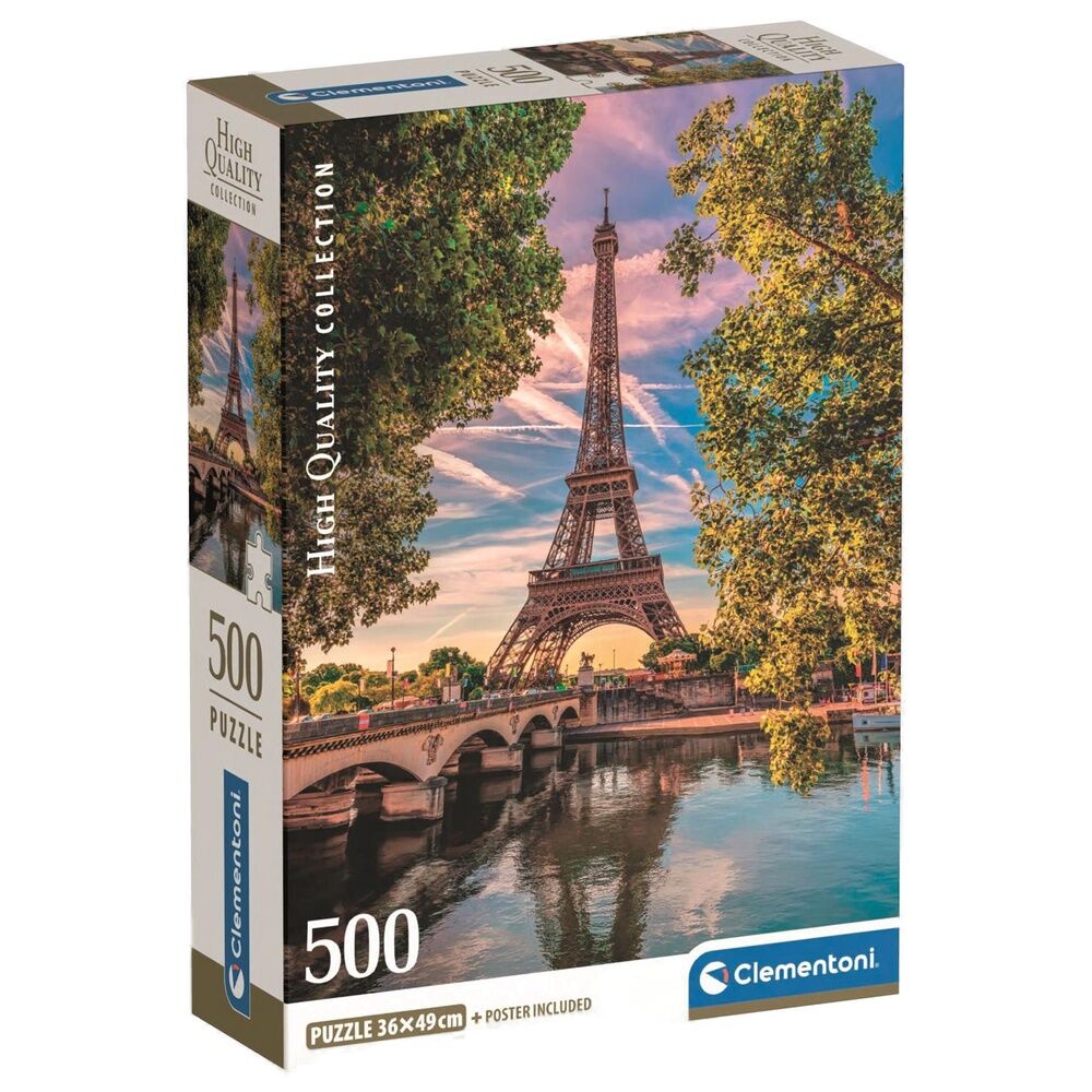 High Quality Along the Seine puzzle 500pcs Nerdscape
